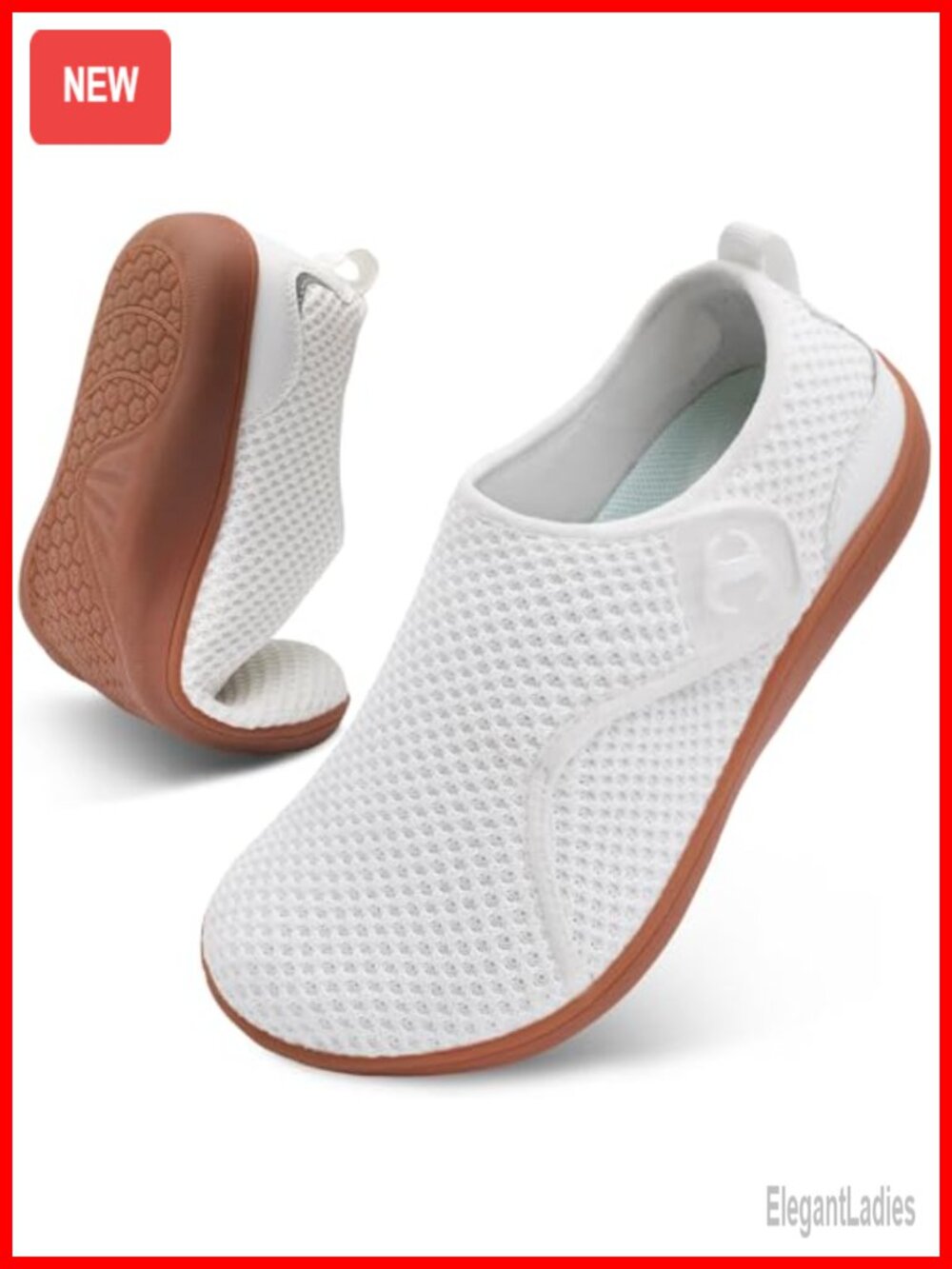 Women's Wide Walking Shoes Adjustable Diabetic Edema Breathable Zero Drop